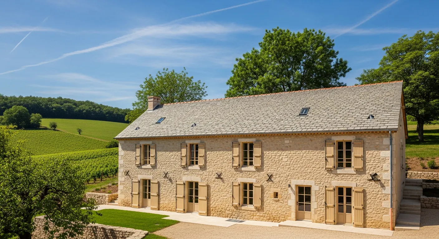 Ferme comtoise rénovée en Bourgogne-Franche-Comté