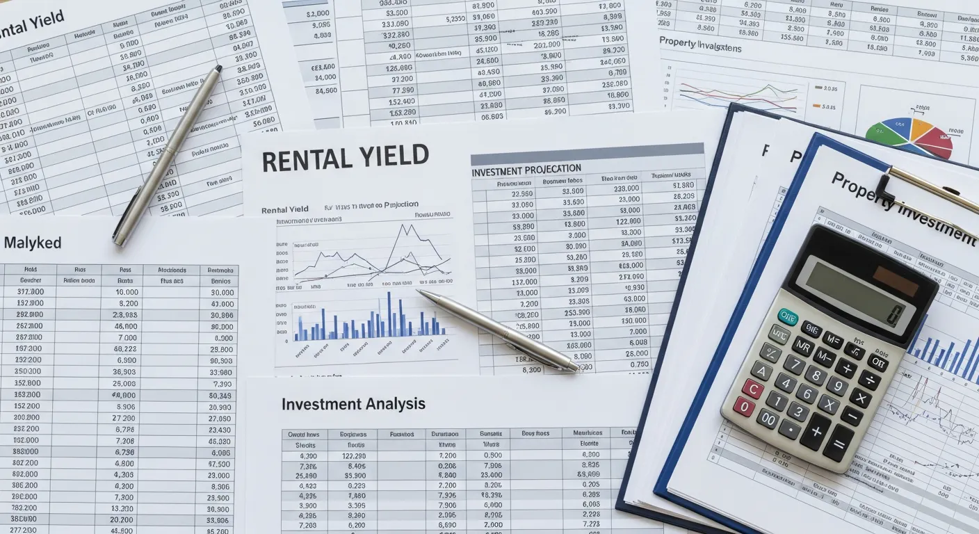 Documents financiers rentabilité investissement locatif