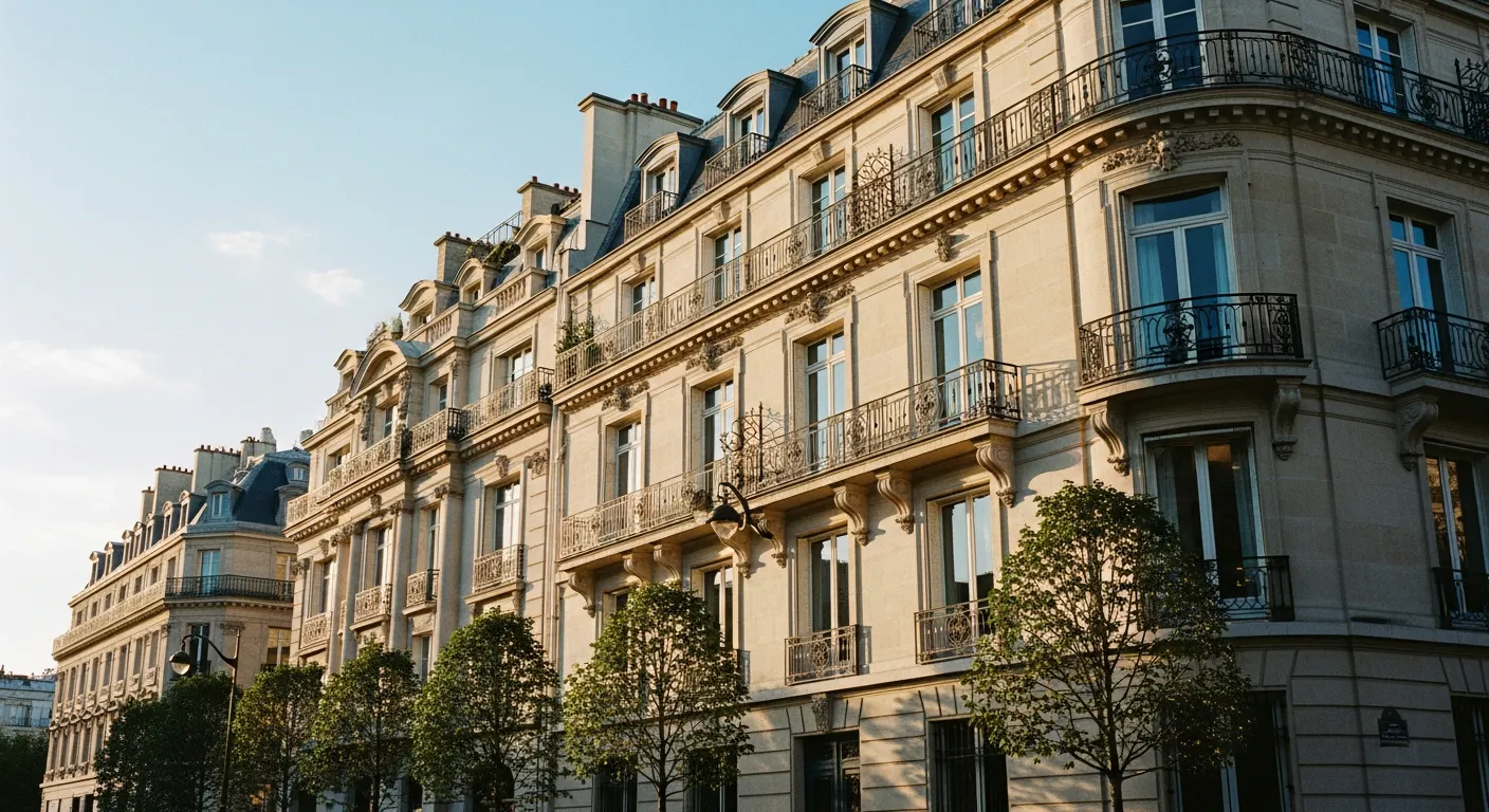 Immeuble haussmannien à Paris — investissement locatif location non-meublée