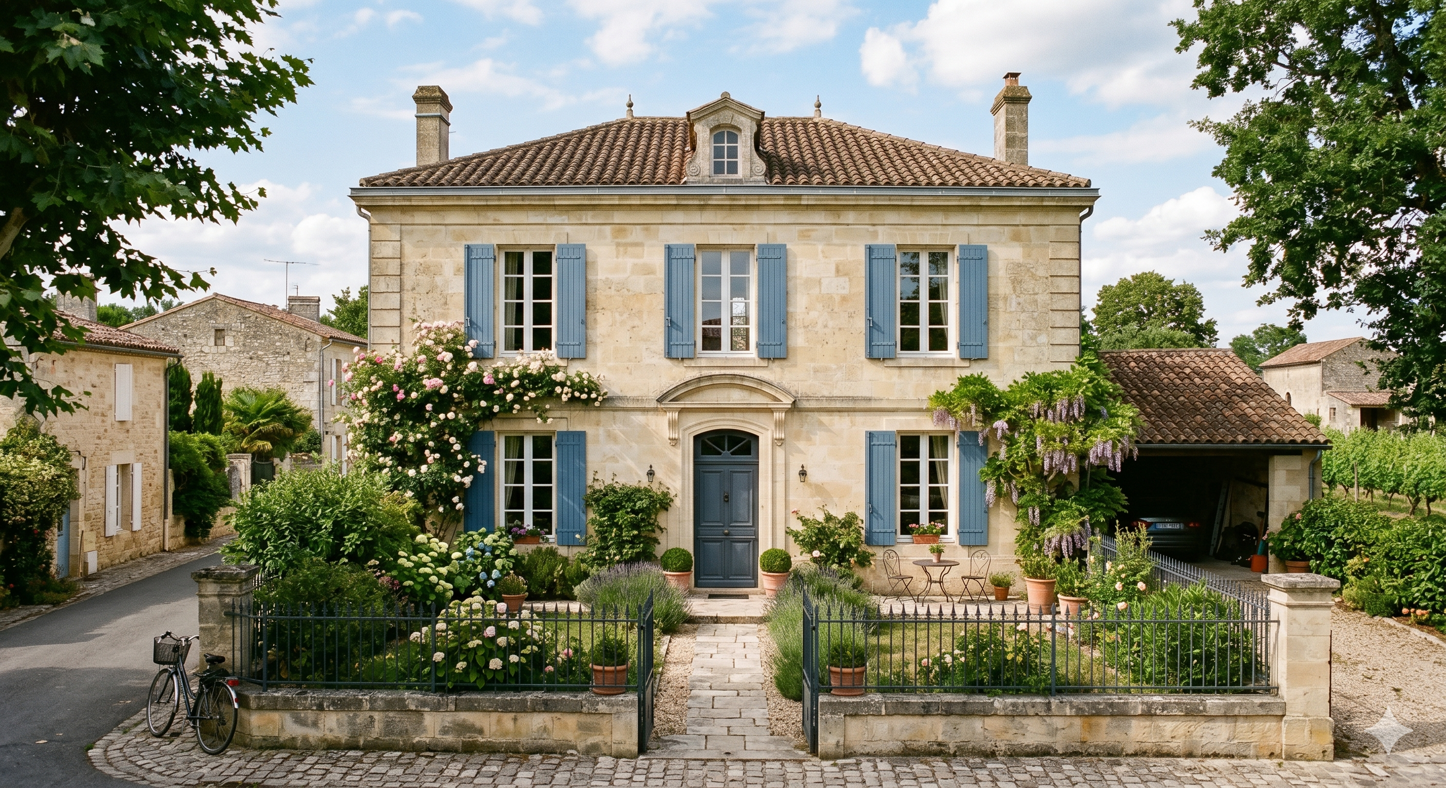 maison typique bordelaise 