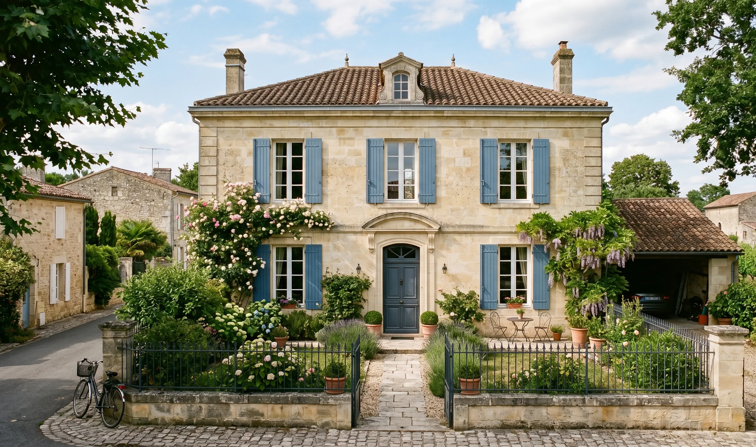 maison typique bordelaise