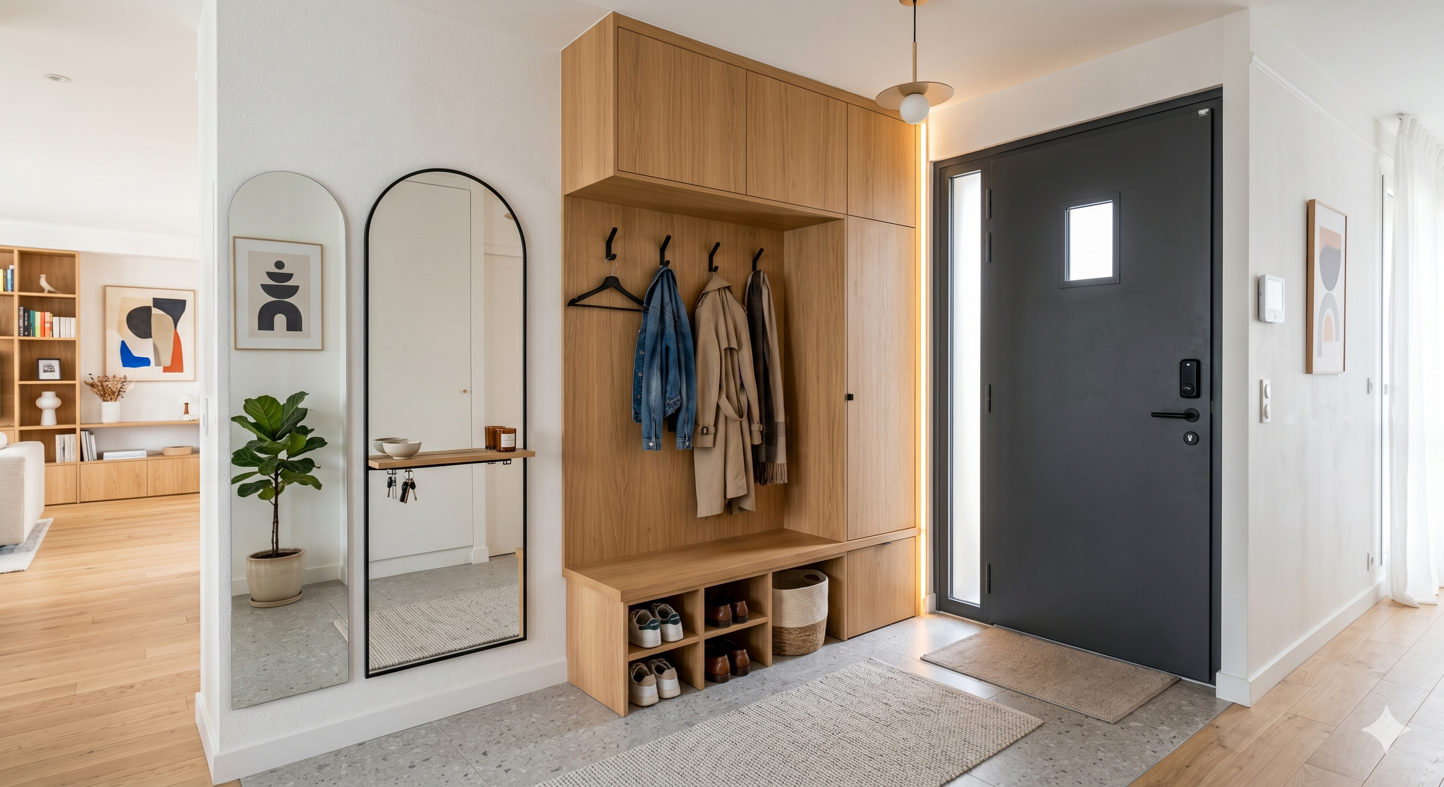 entrée appartement 