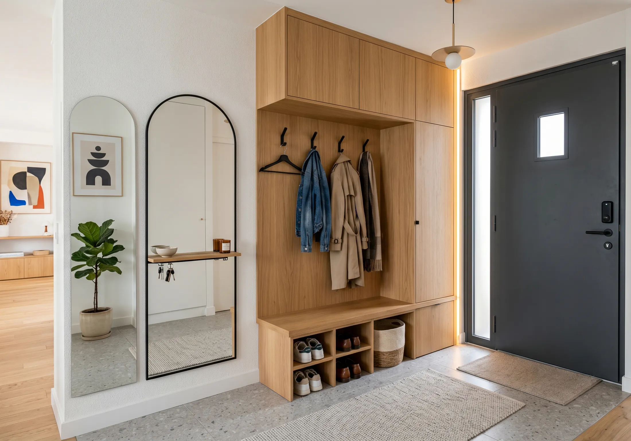 entrée appartement