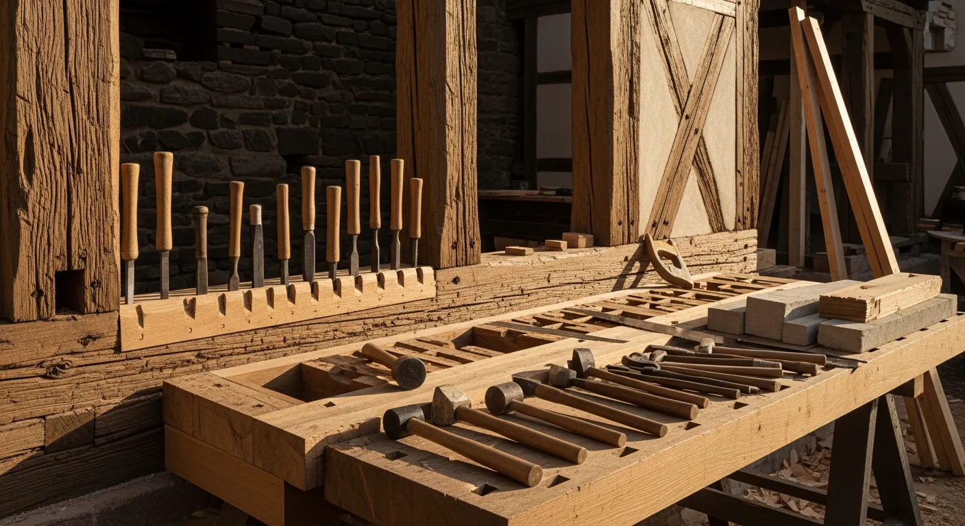 Restauration d'une maison à colombages traditionnelle en Alsace - contraintes du bâti ancien