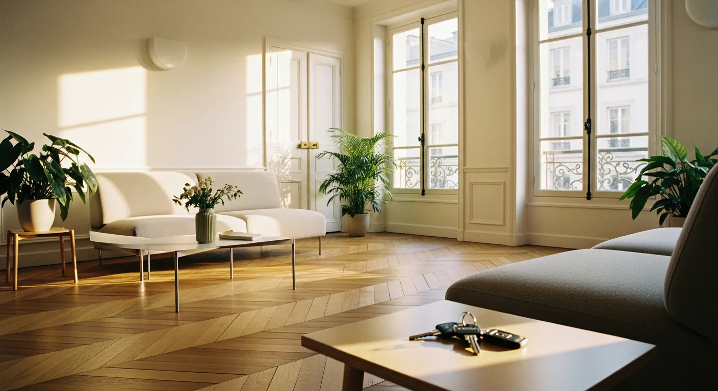 Appartement rénové représentant les avantages d'un achat de lot en vente à la découpe