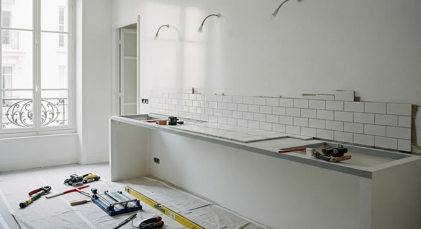 Rénovation d'un appartement en colocation avec artisans professionnels
