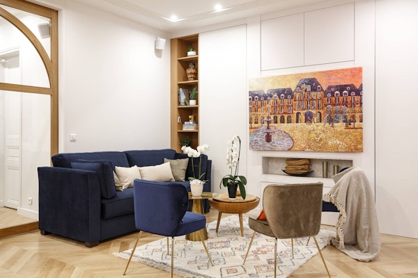Rénovation complète d’un appartement de 115 m² à Paris 8
