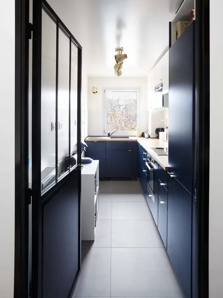 Rénovation appartement porte noire