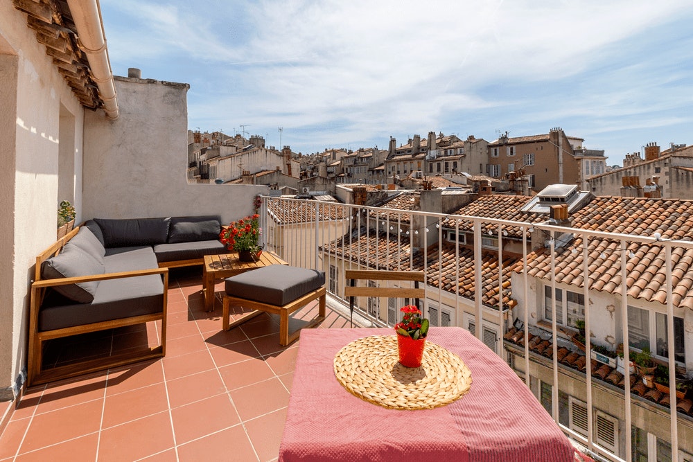 Rénovation terrasse appartement Marseille