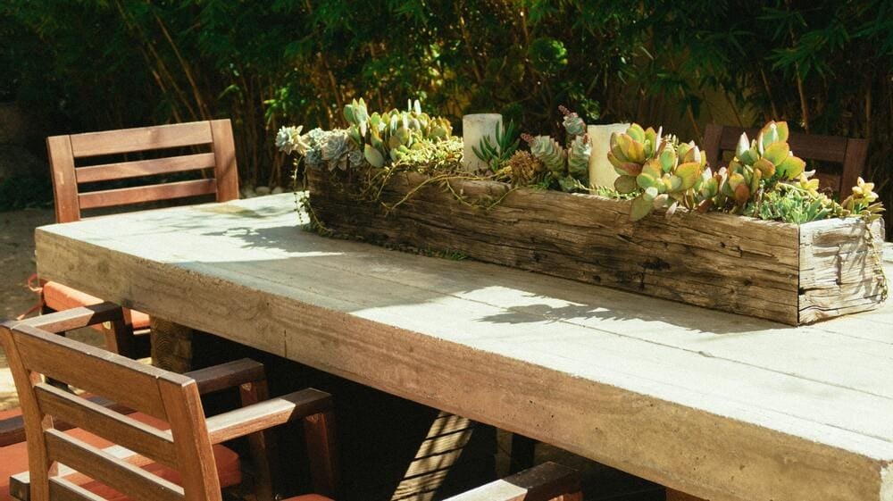 table de jardin