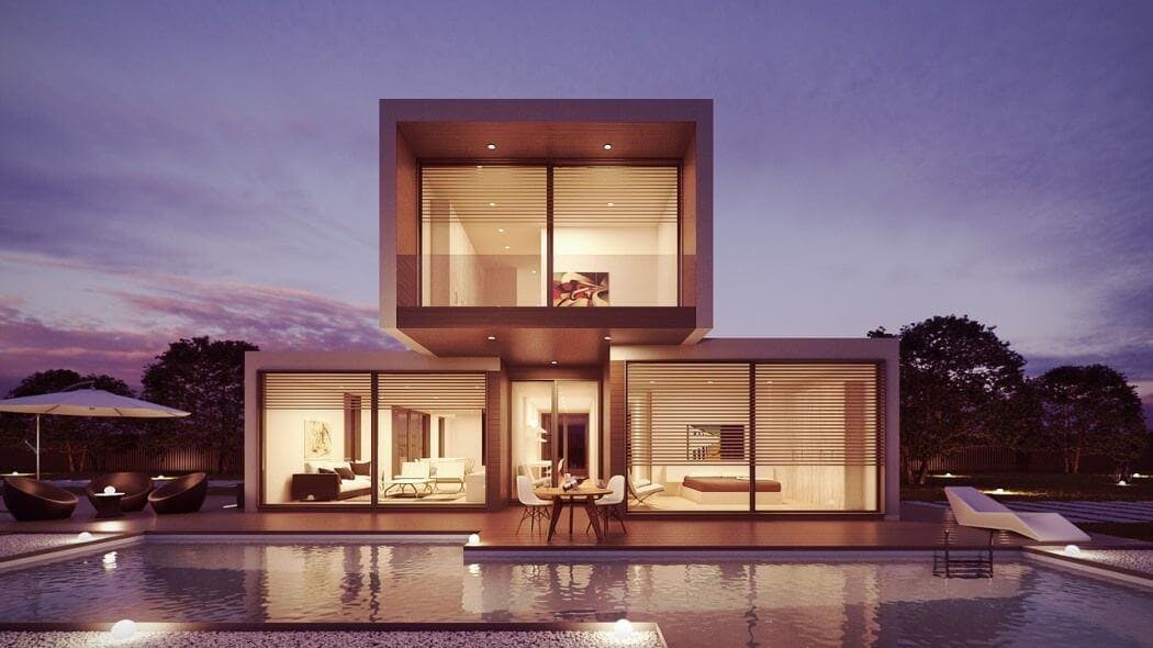 Maison d'architecte - vue 3D