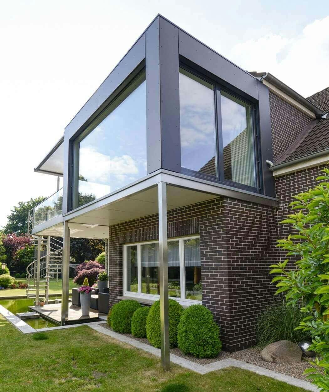 Extension sur pilotis