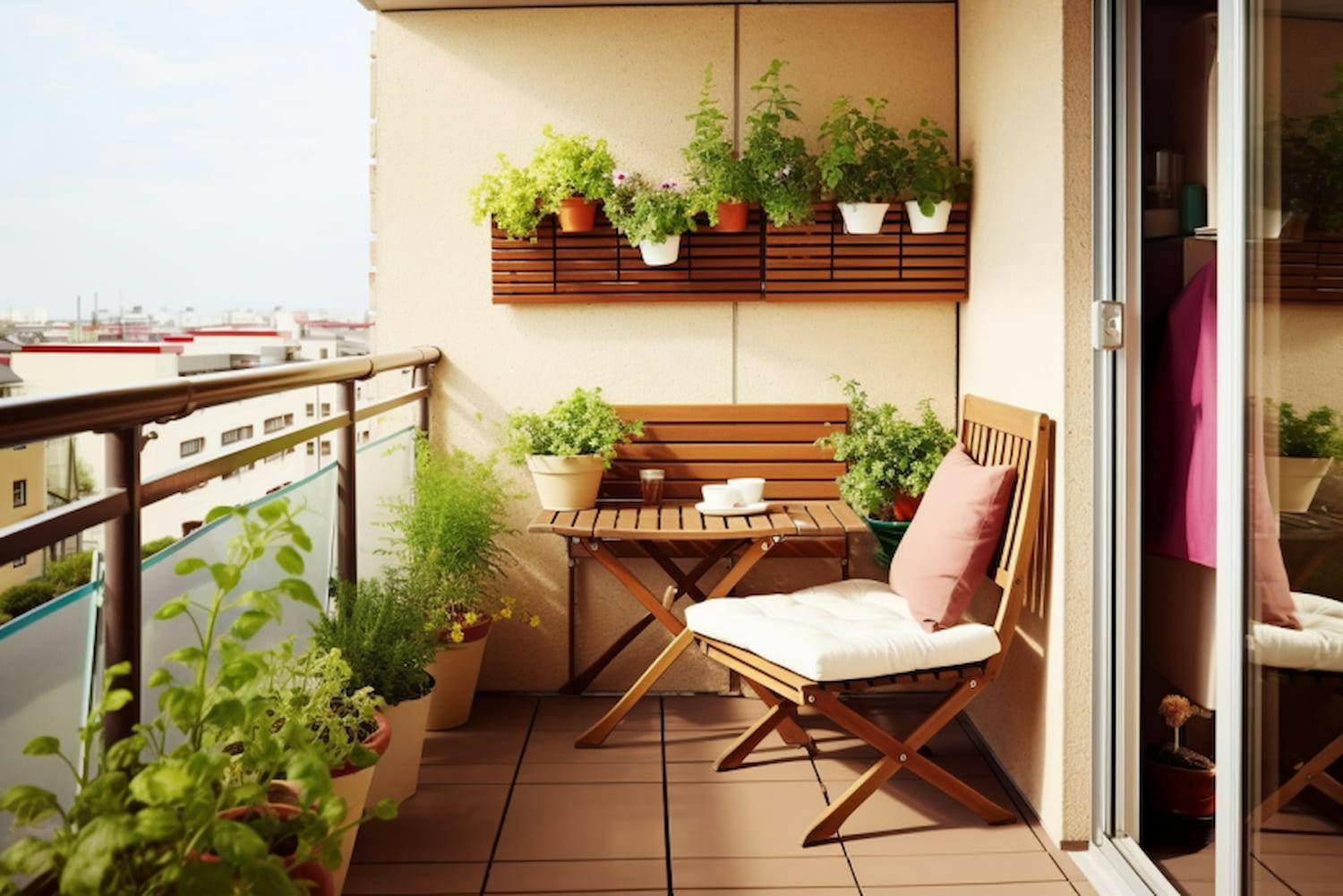 balcon minimaliste