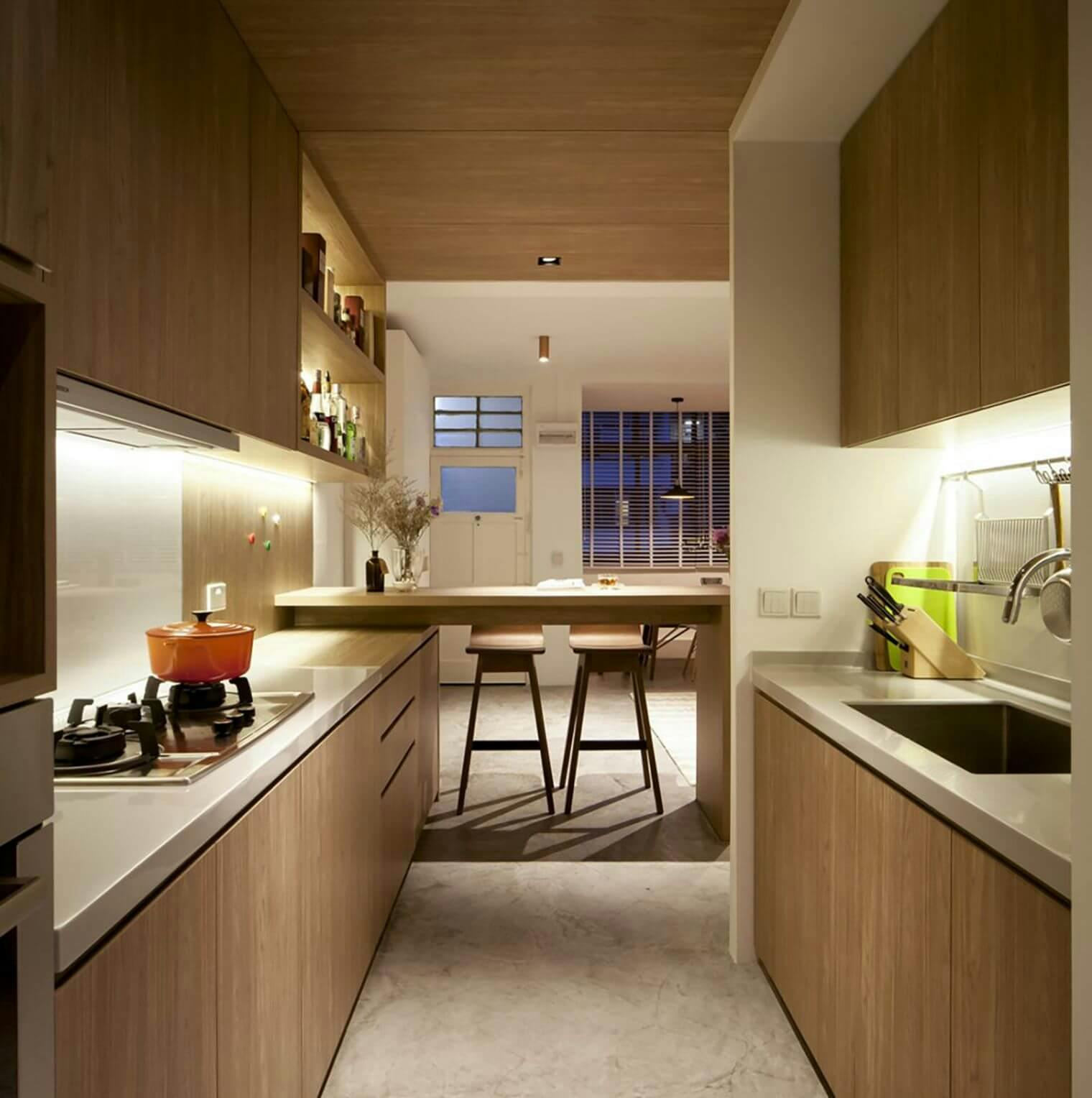 Rénovation cuisine zen