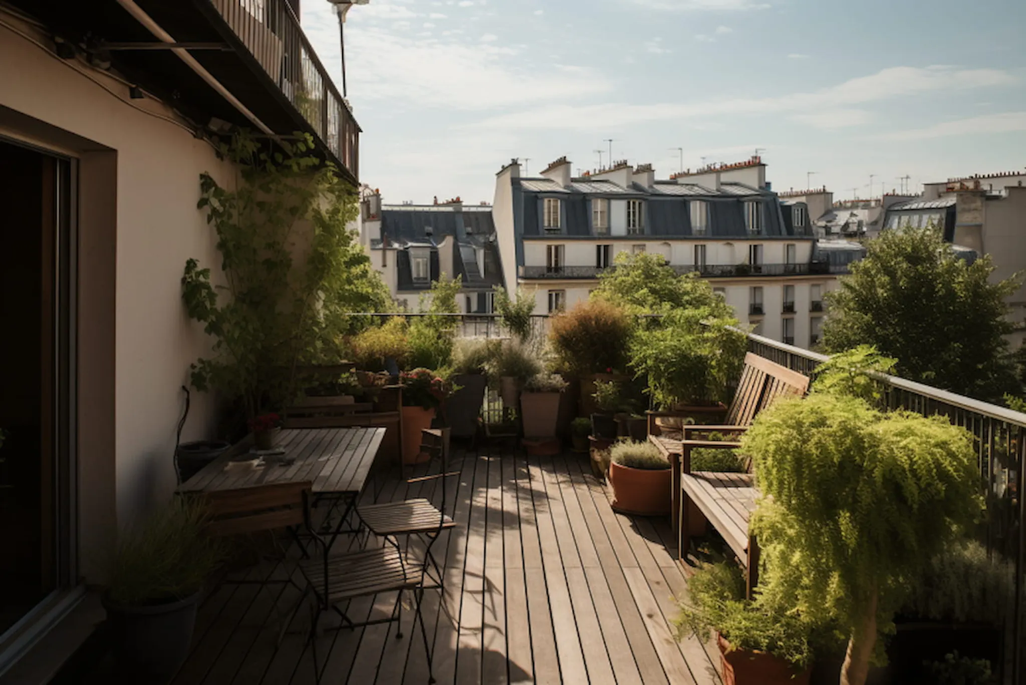 Terrasse Tropézienne ou Terrasse de Toit — free download