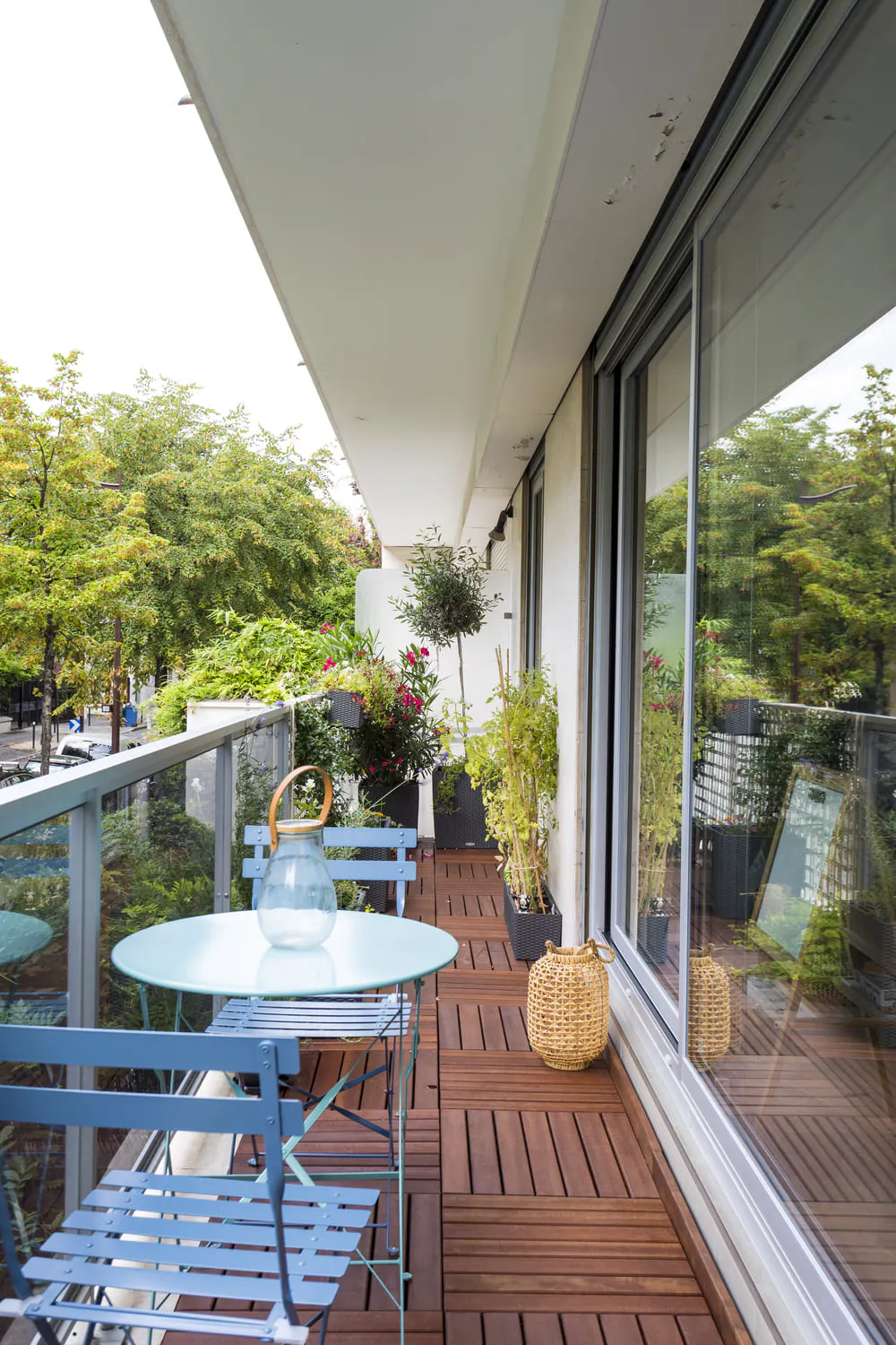 rénovation et décoration balcon extérieur