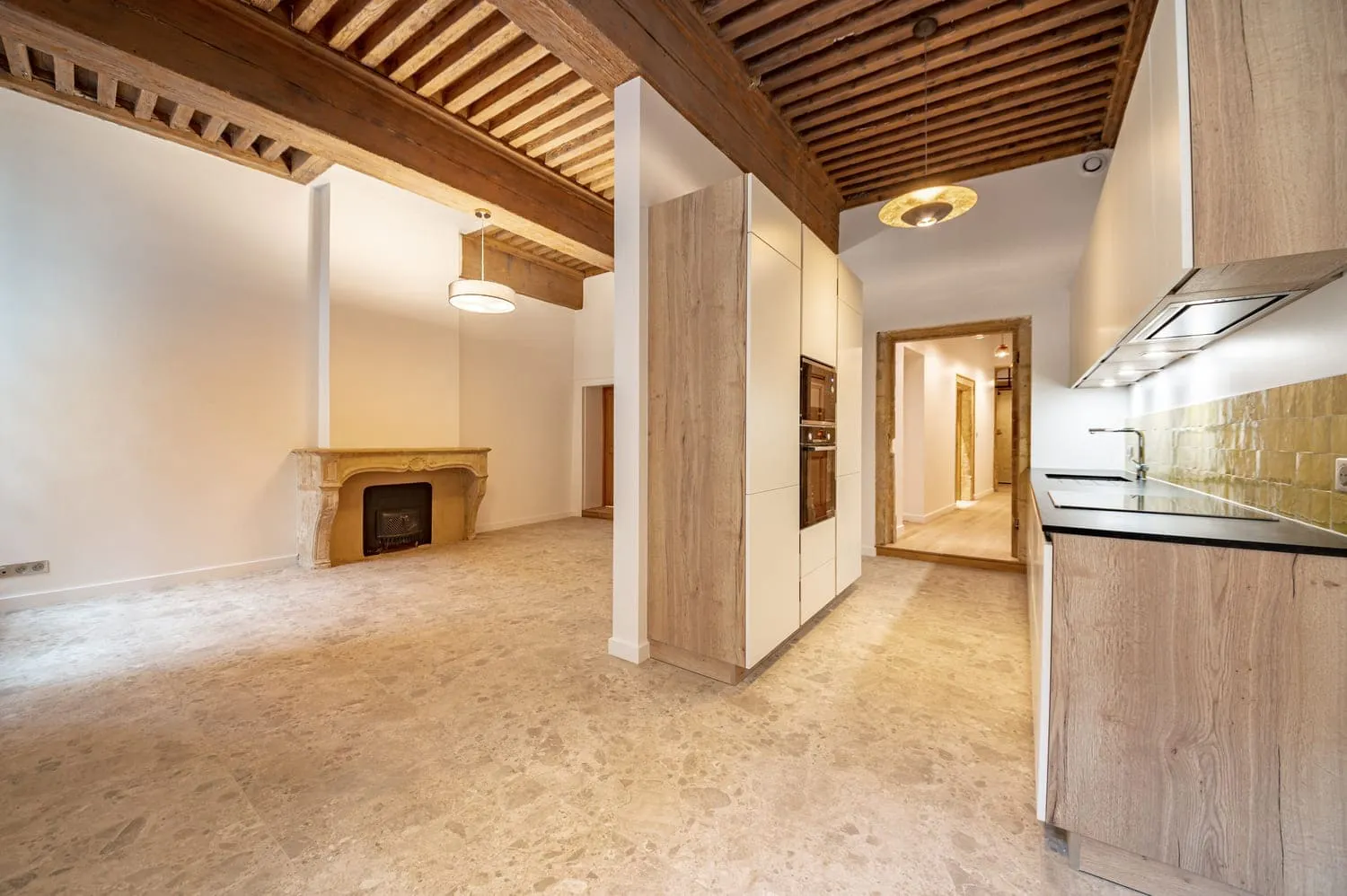 Rénovation appartement bois
