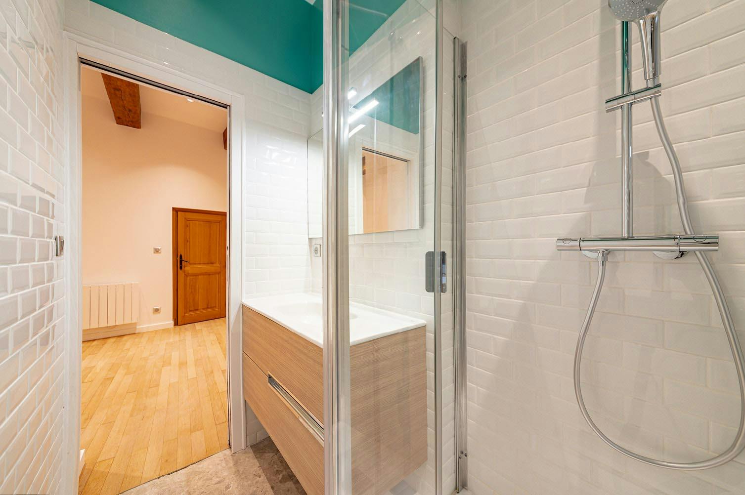Salle de bains Rénovation Appart 58m² Lyon