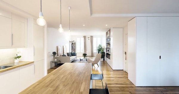 Rénovation d'un appartement parisien de 100 m²