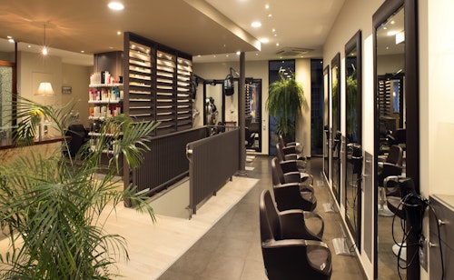 Rénovation d'un salon de coiffure à Paris