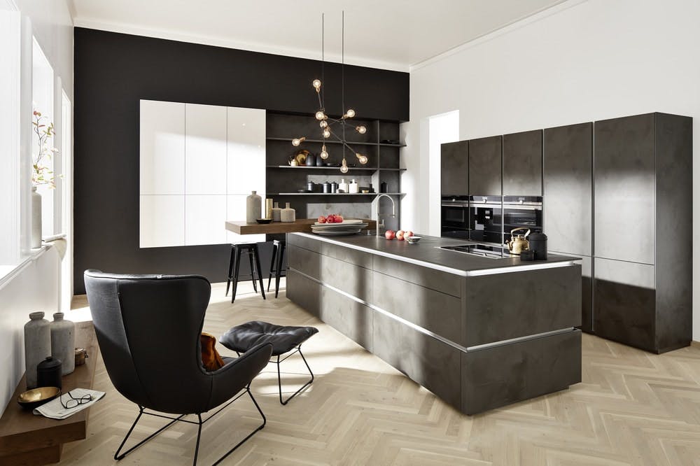 cuisine design ciment Nolte