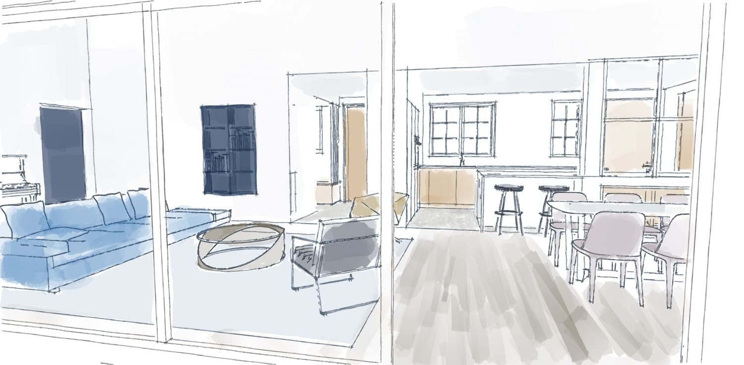 Esquisse architecte hemea