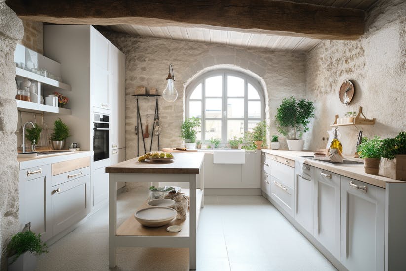 cuisine campagne blanche
