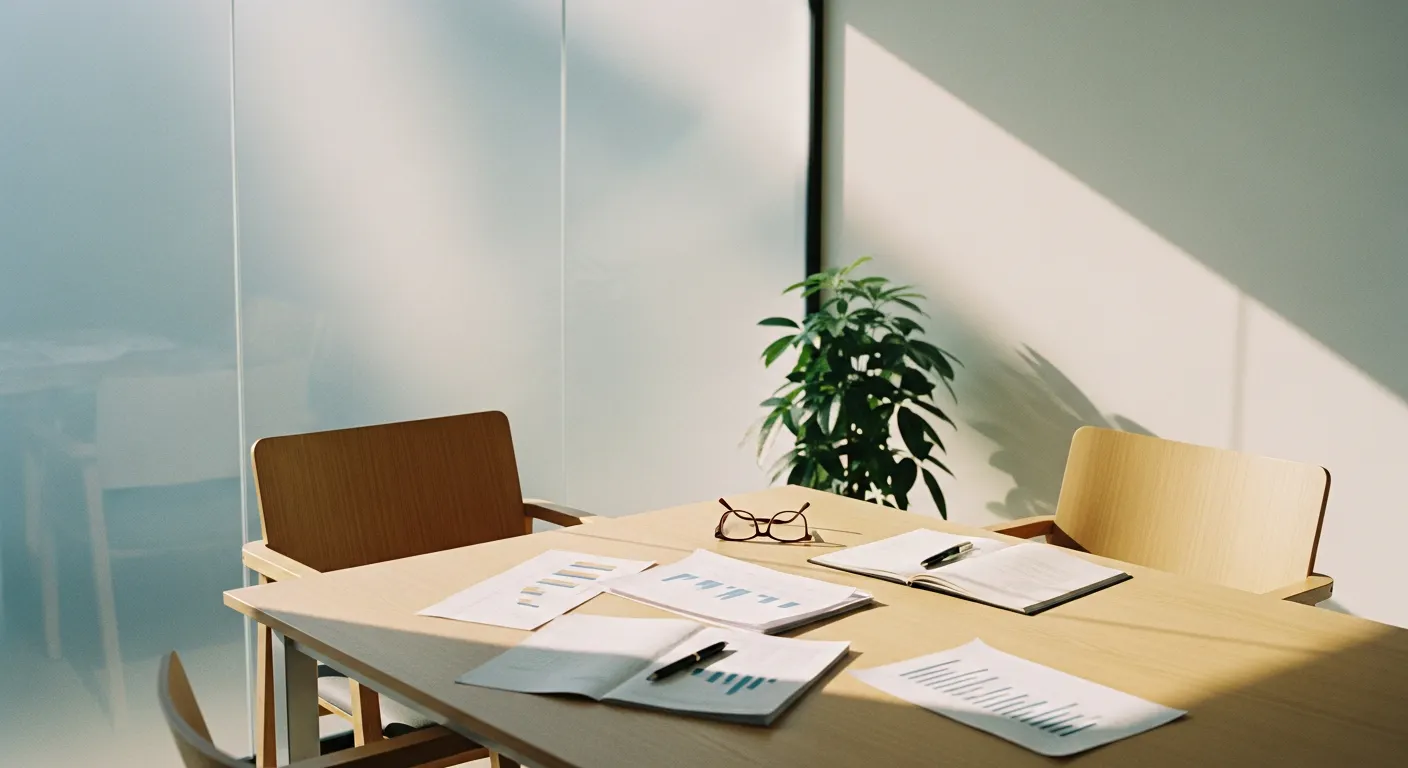 Réunion de conseil en financement immobilier