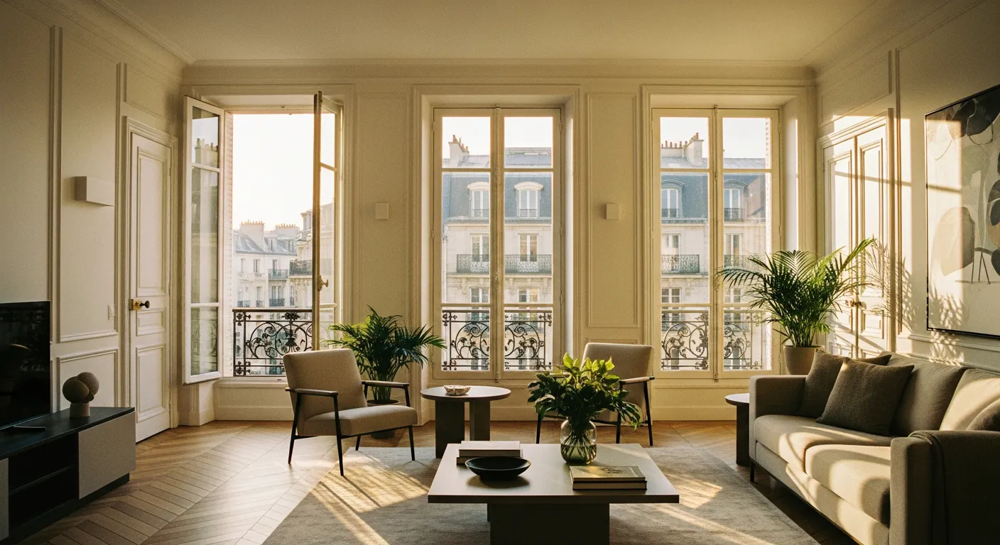 Appartement rénové dans un immeuble à fort potentiel immobilier