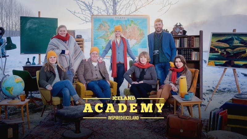 The teacher at The Iceland Academy