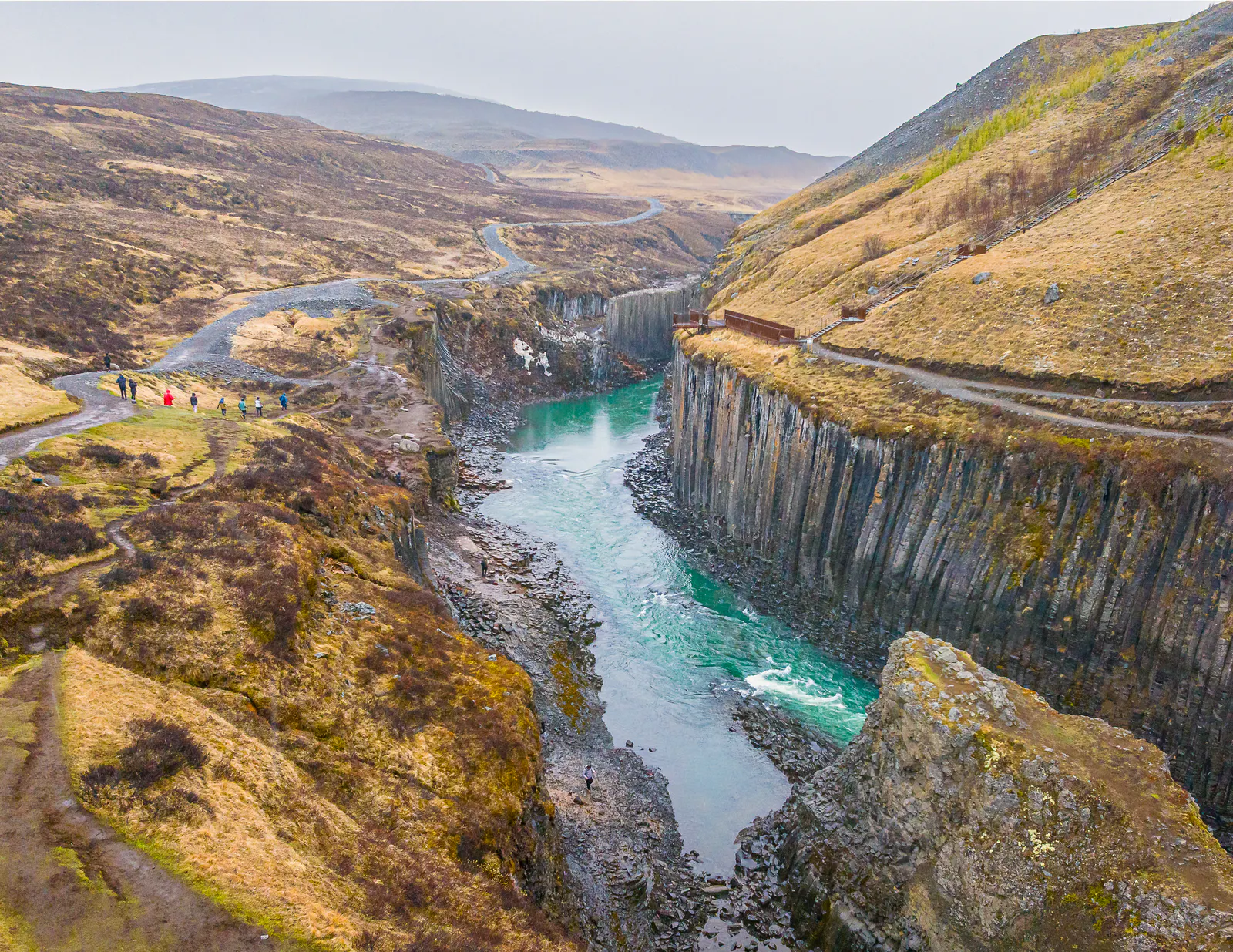 Studlagil canyon