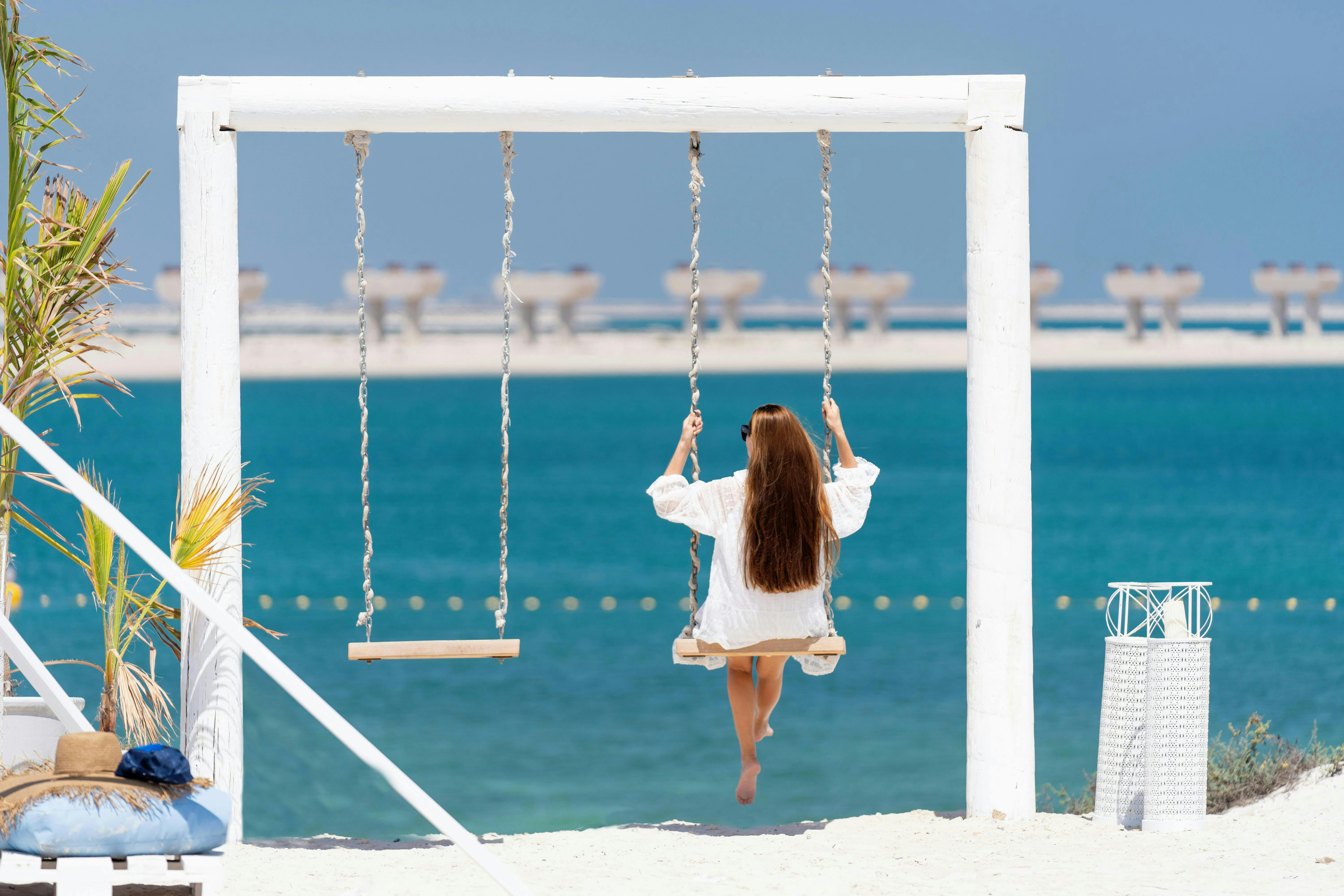Relax at a Beach Club