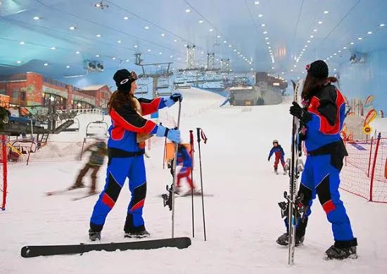Indoor Skiing & Snowboarding at Ski Dubai