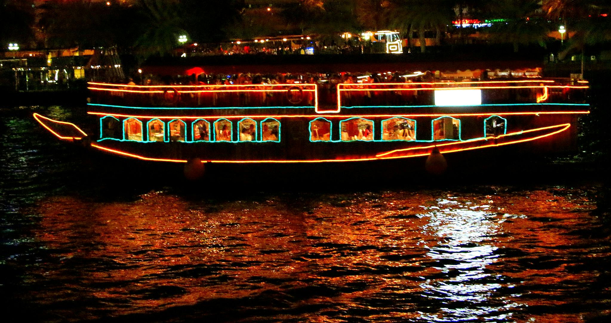 Go on a Dhow Cruise along the Corniche