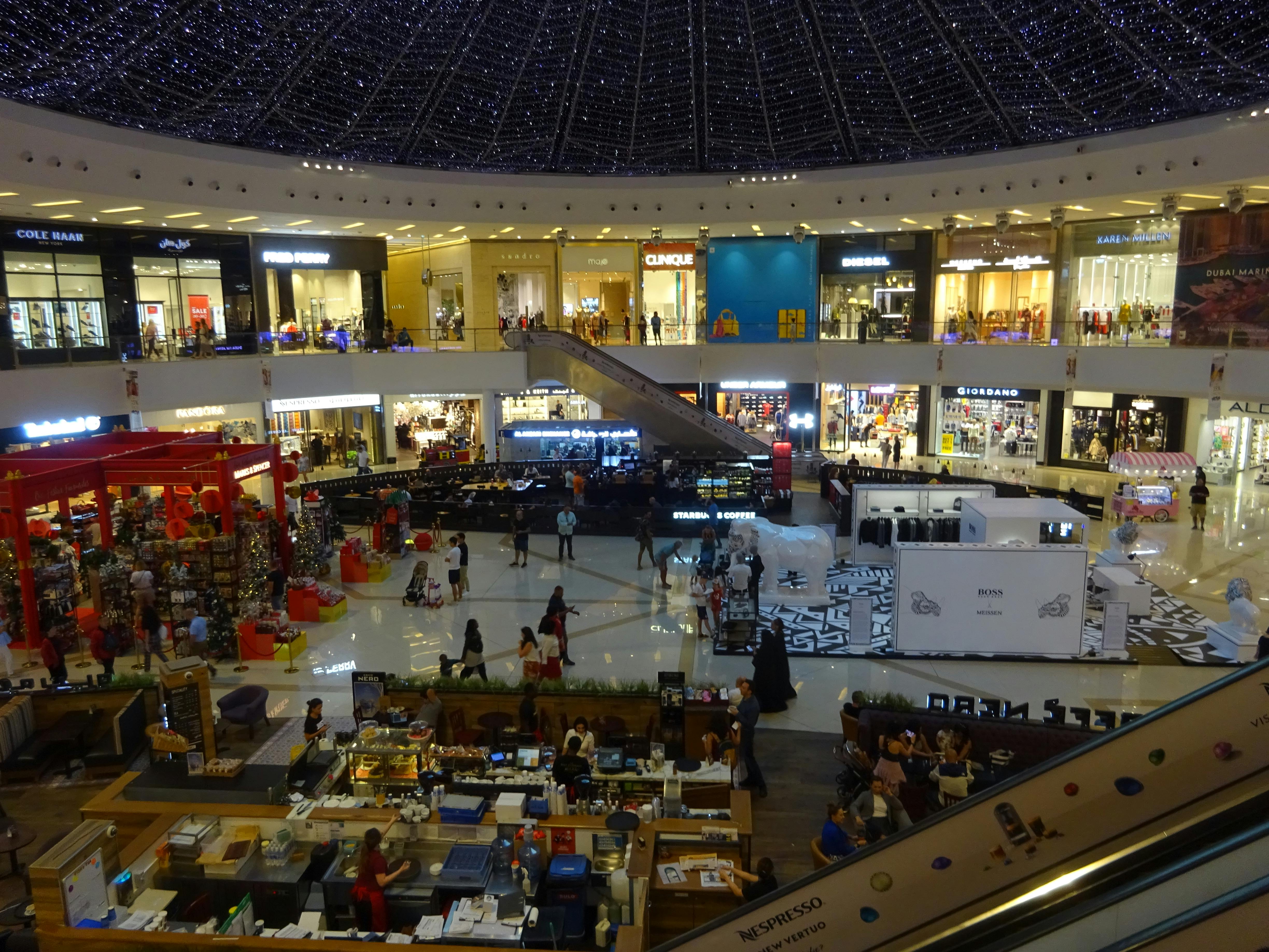 Shopping at Dubai Marina Mall