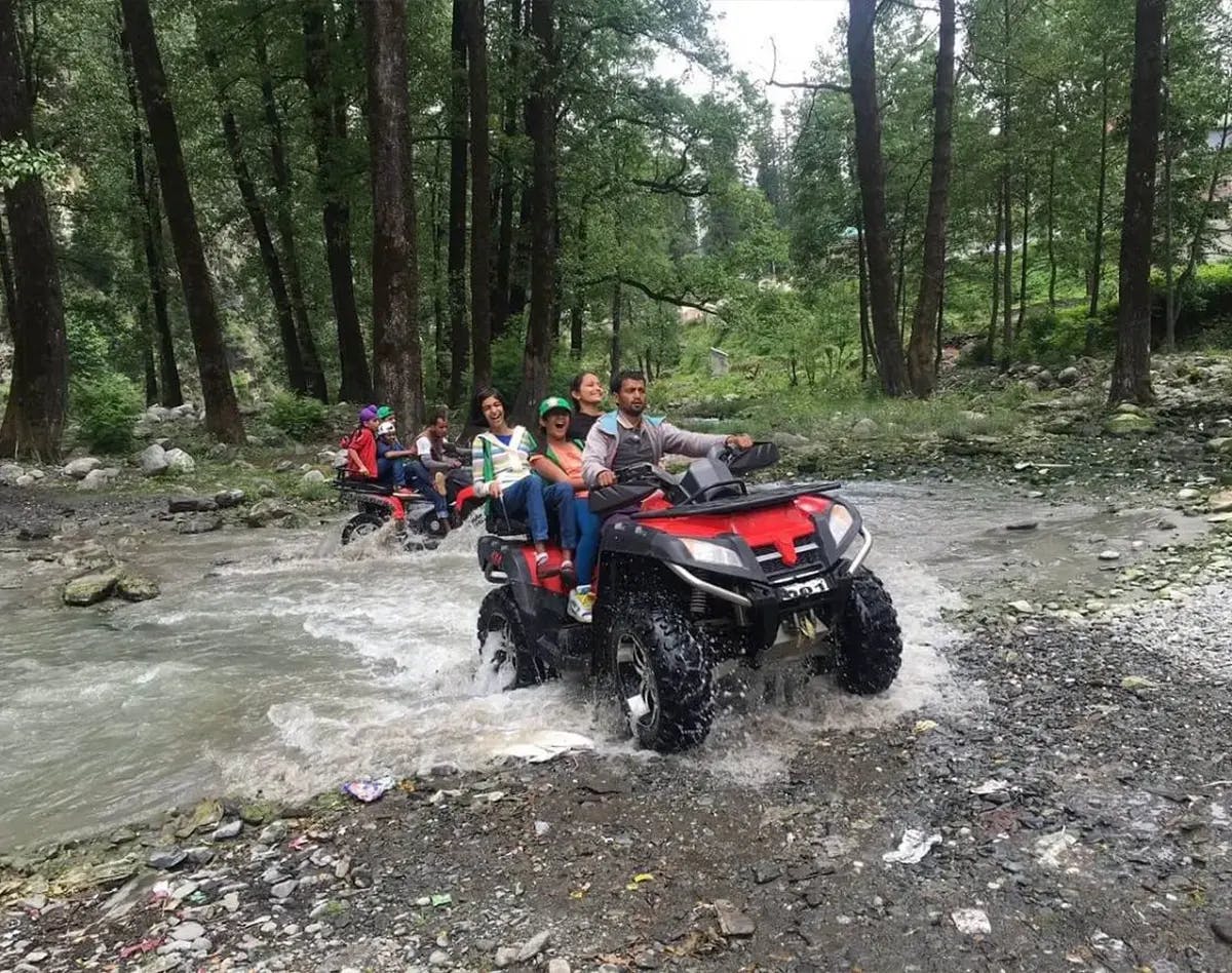Zorbing & ATV Ride in Solang Valley