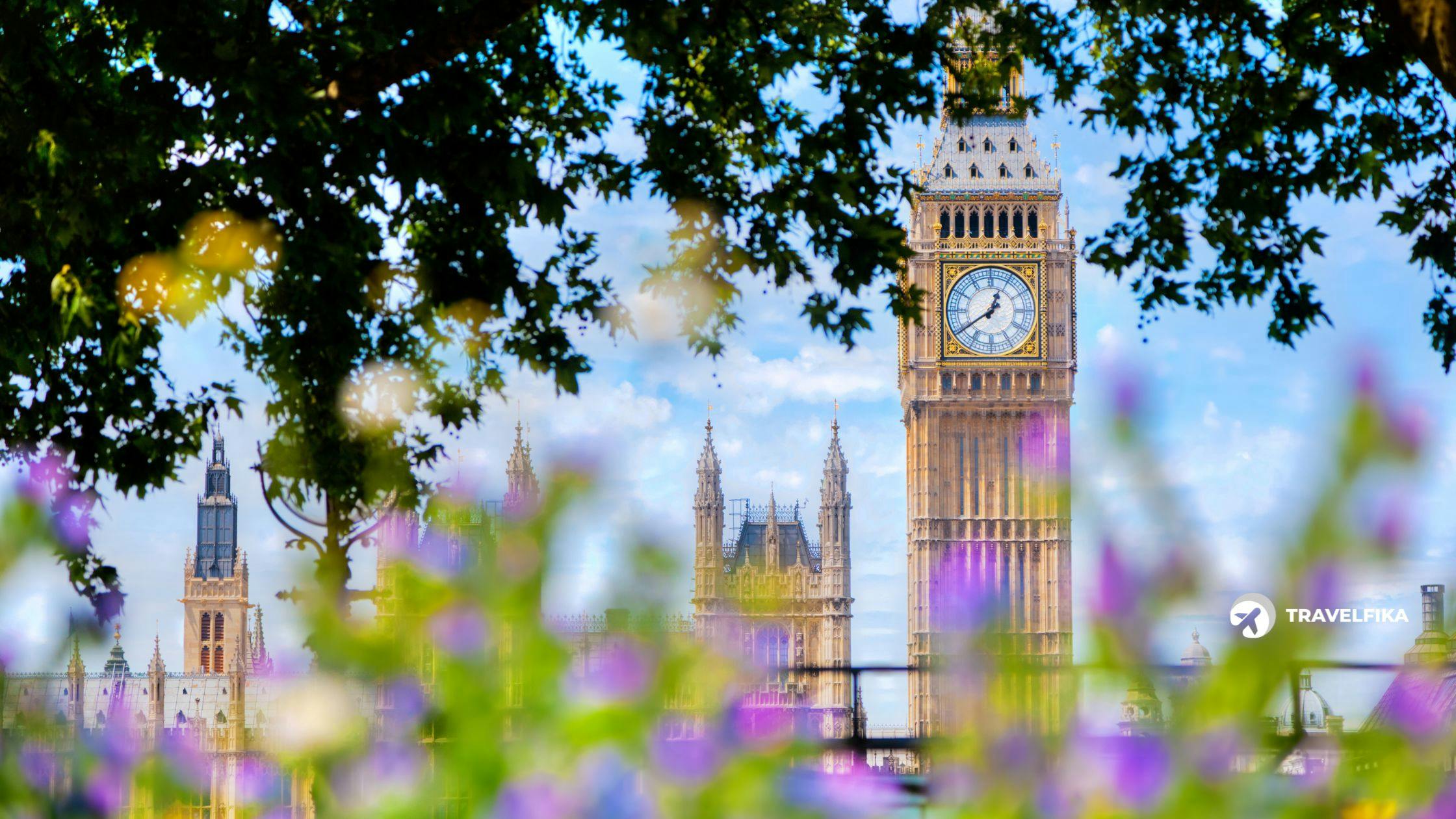 Spring in London (March to May)