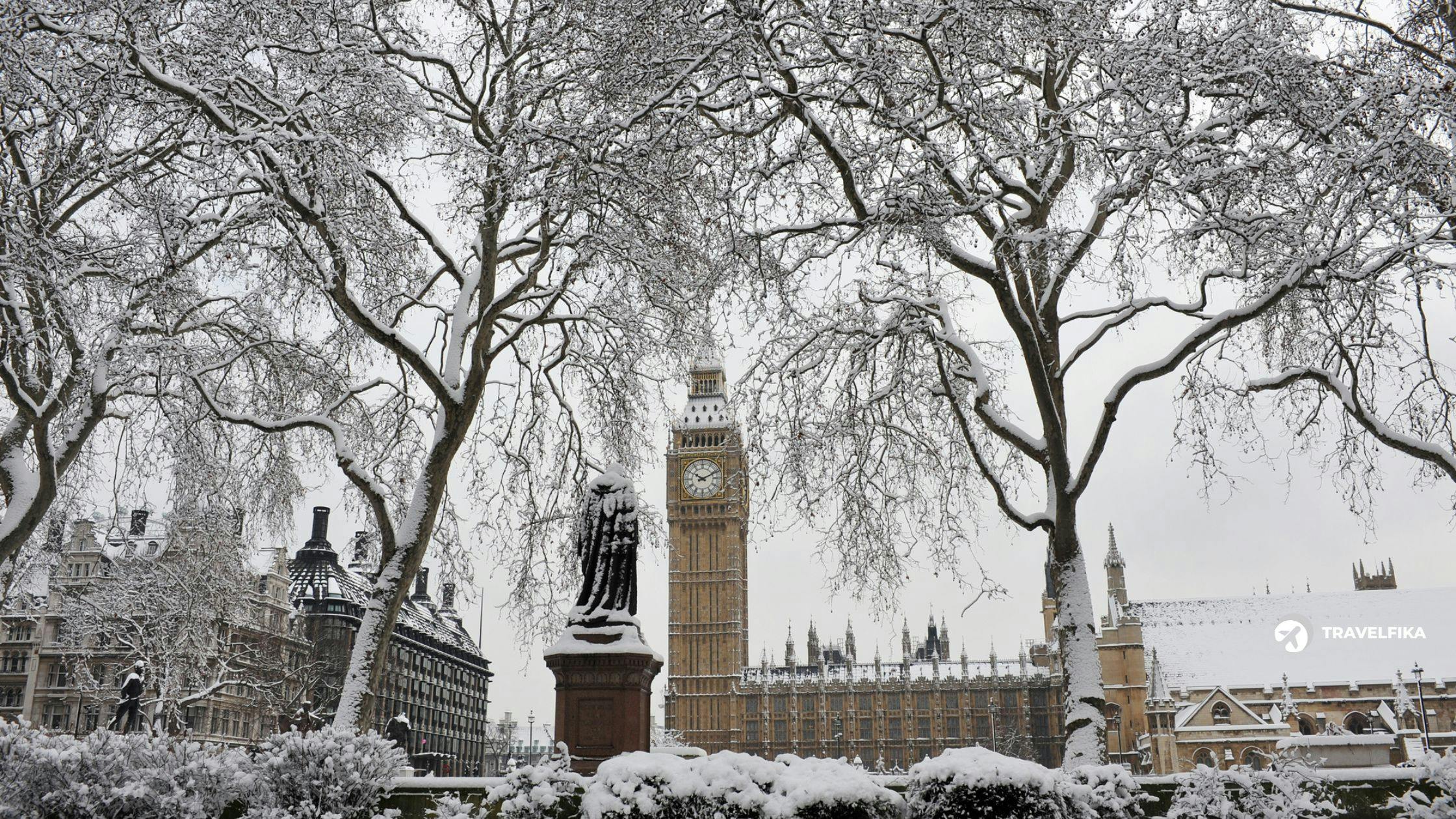 Winter in London (December to February)