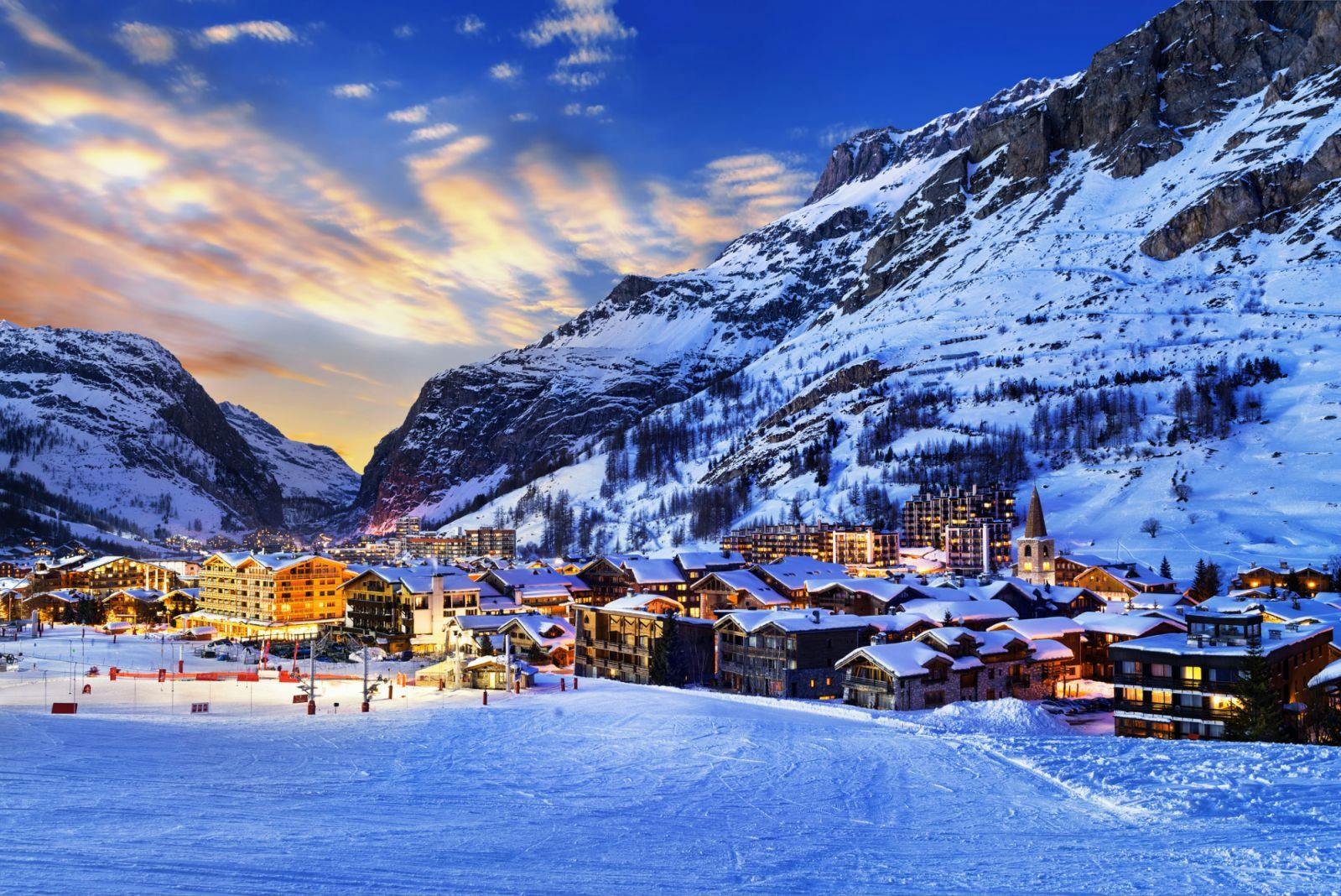 Ski in the French Alps