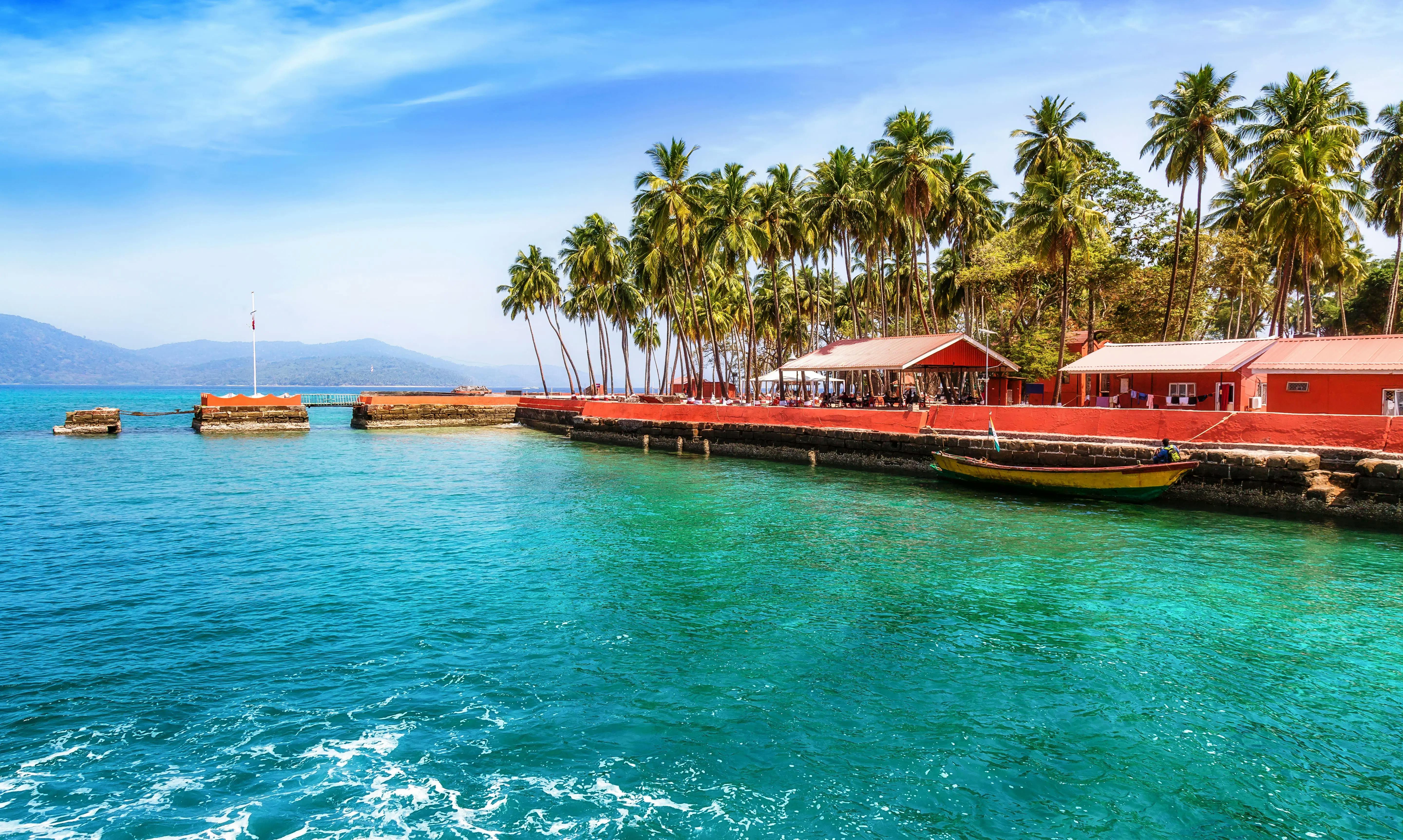 Ross Island (Netaji Subhash Chandra Bose Island) in Port Blair