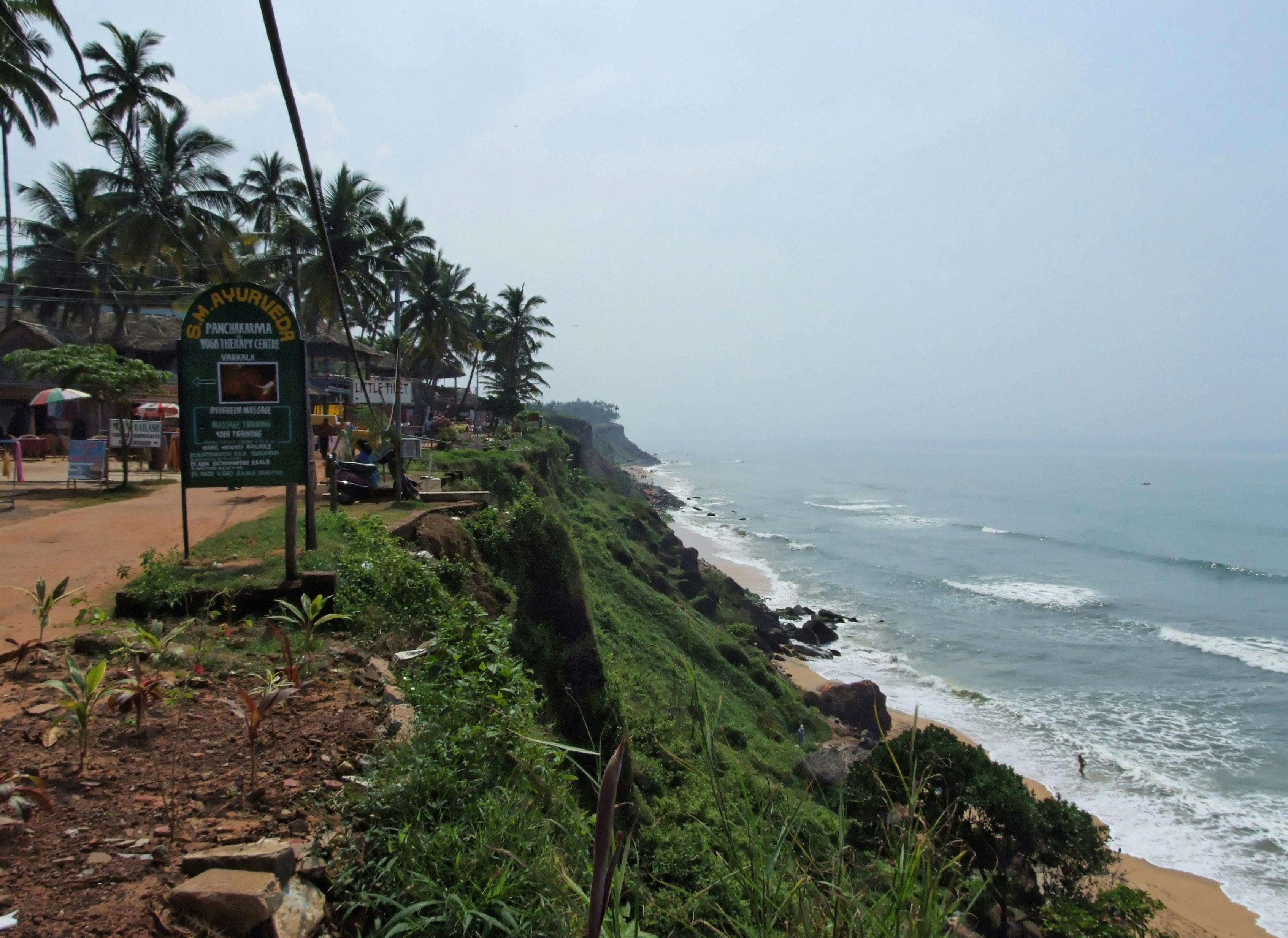 Walk Along Varkala Cliff