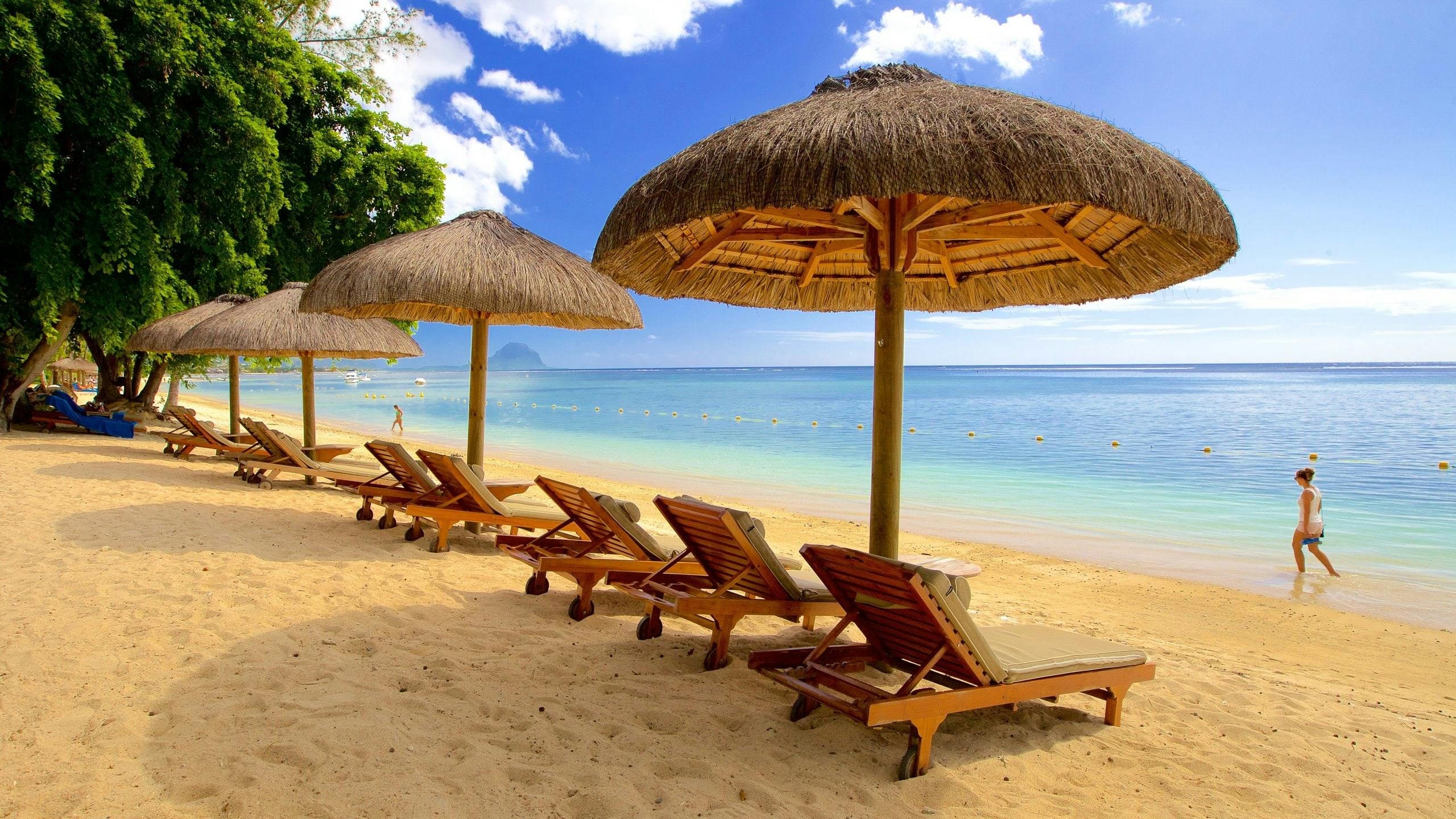 Relax at Flic en Flac Beach, Mauritius