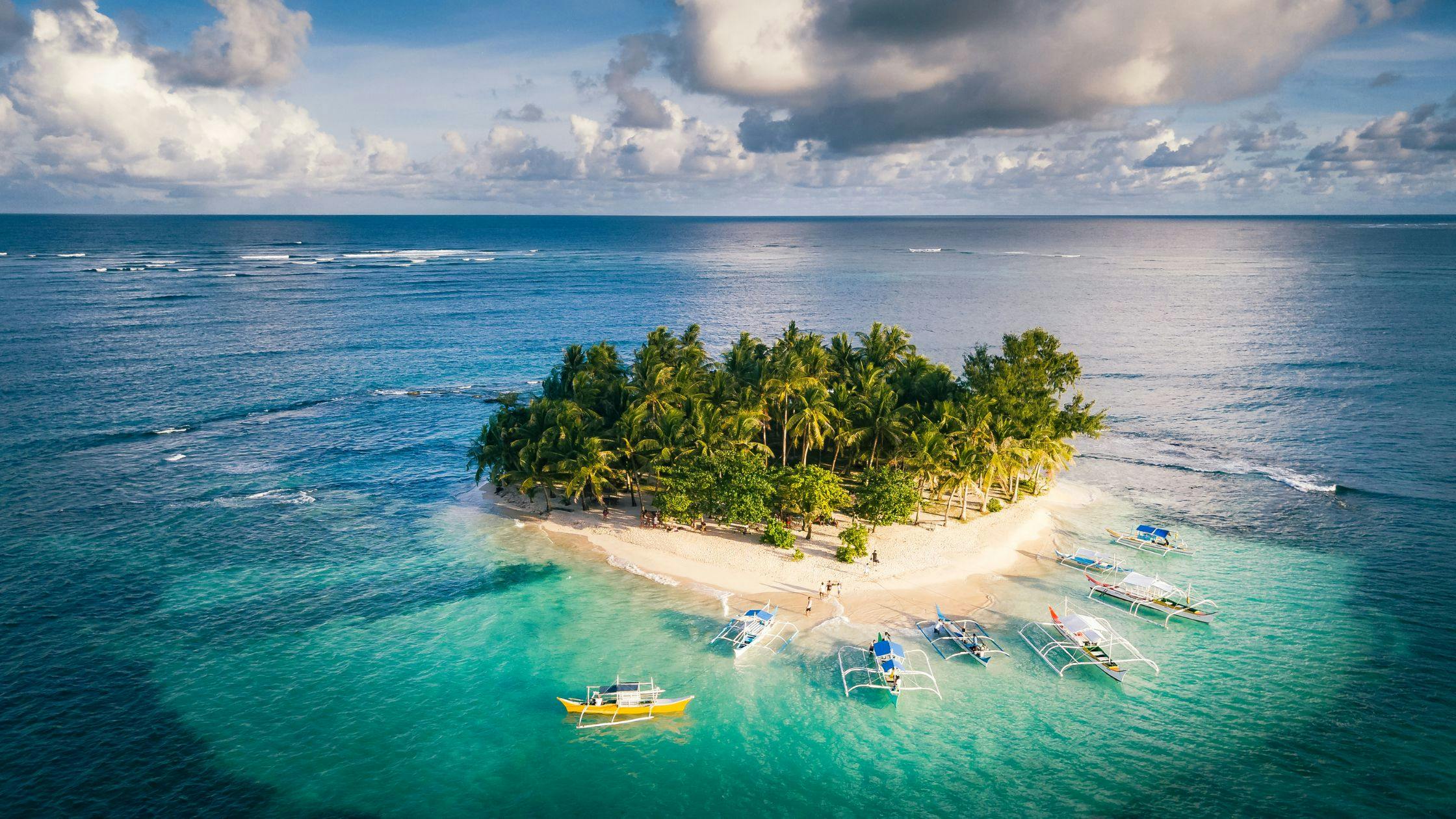 Surfing in Siargao