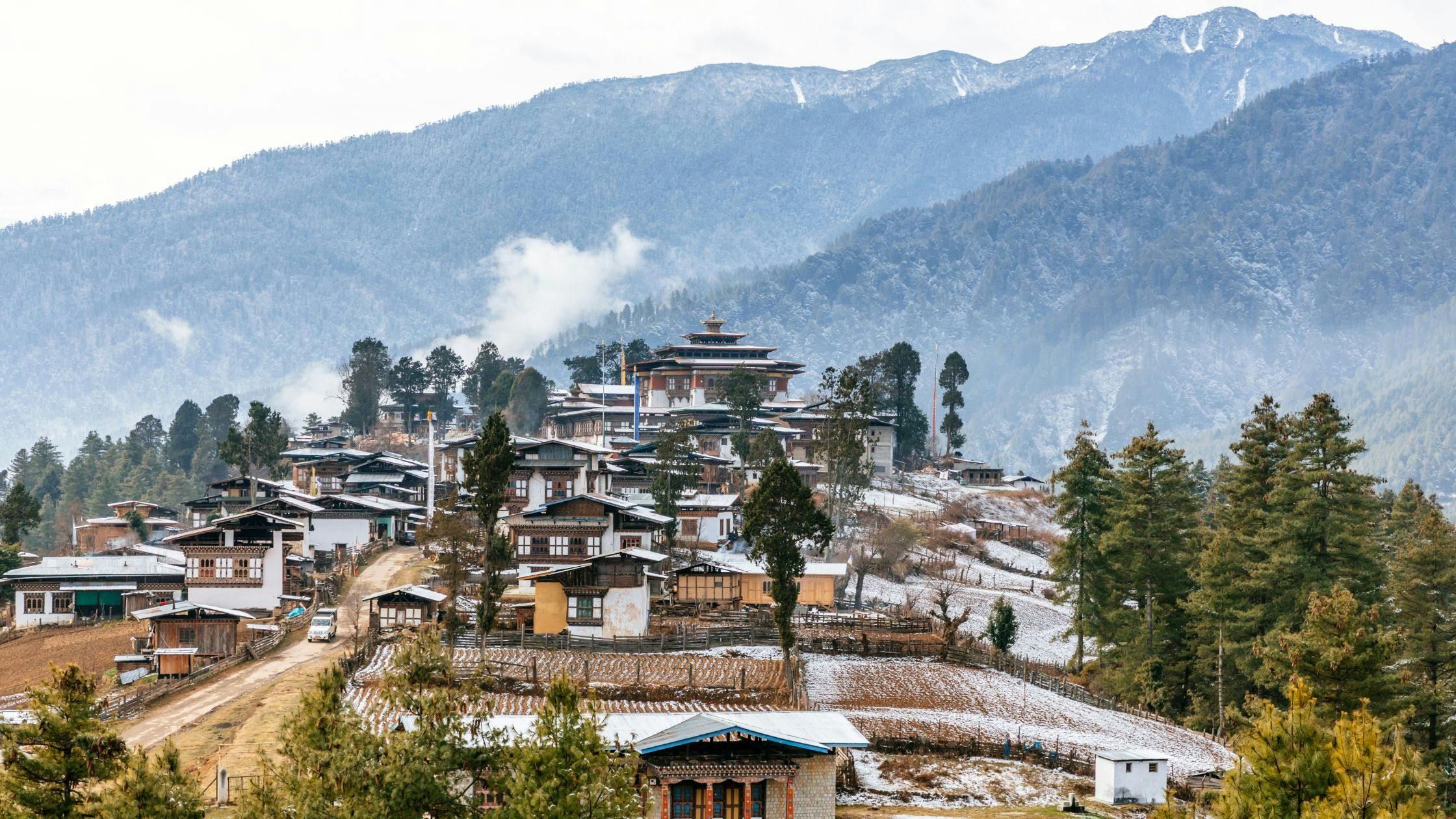 Phobjikha Valley – Serene Crane Habitat