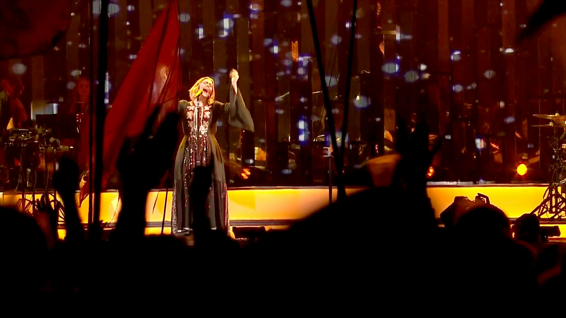 Adele Glastonbury 2018 flag