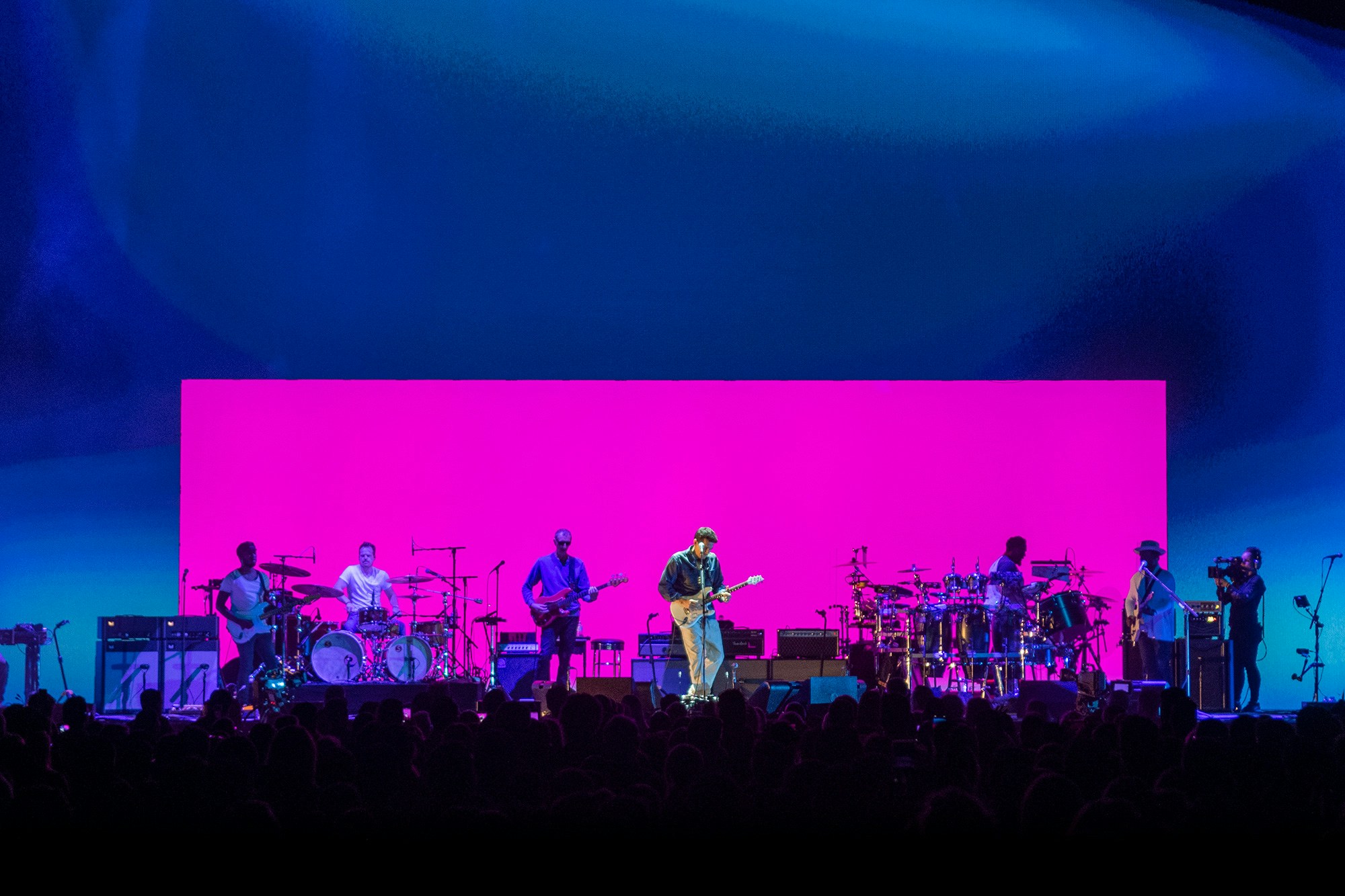 John Mayer World Tour 2019 pink frame 