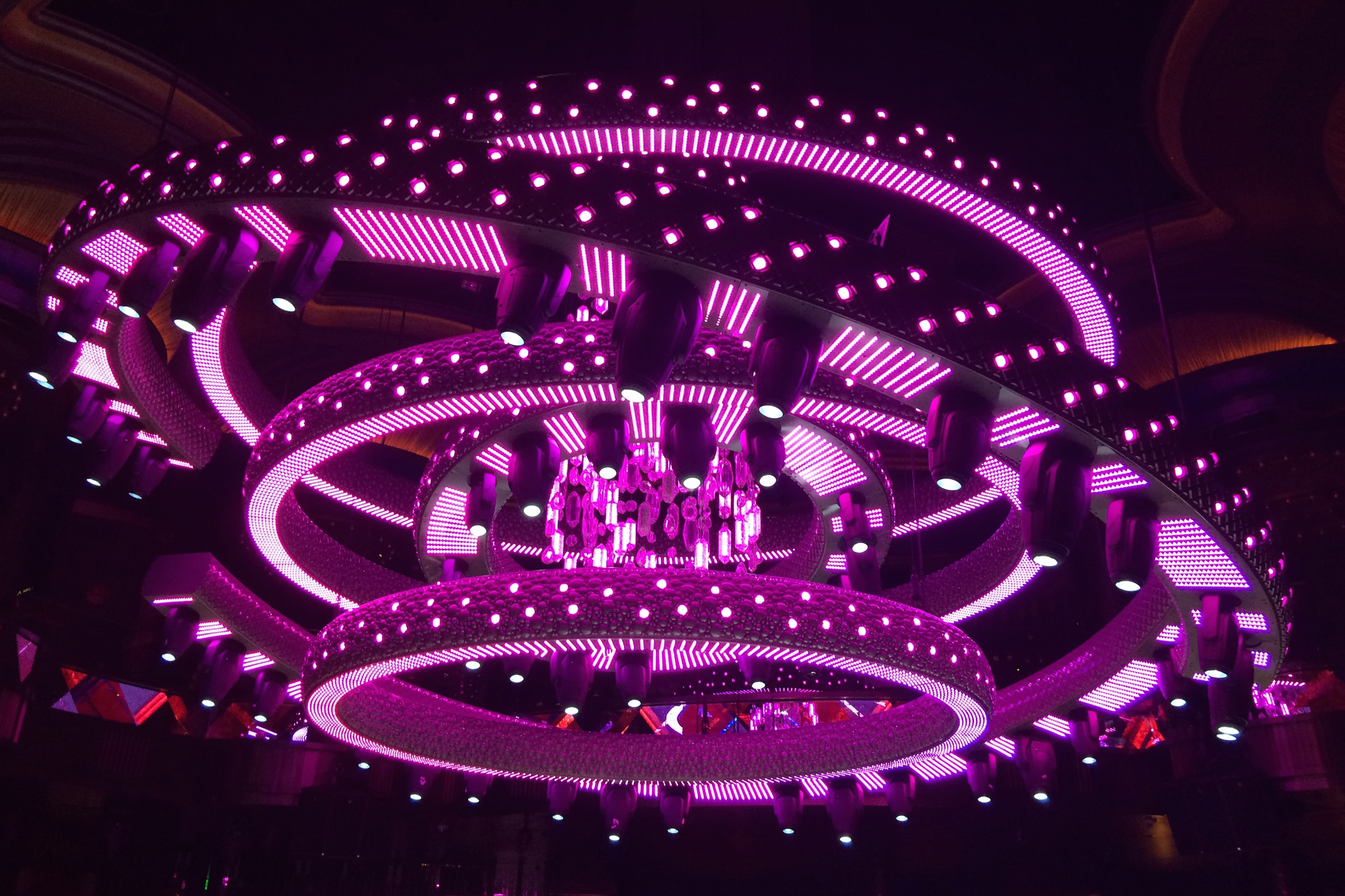 nightclub chandelier