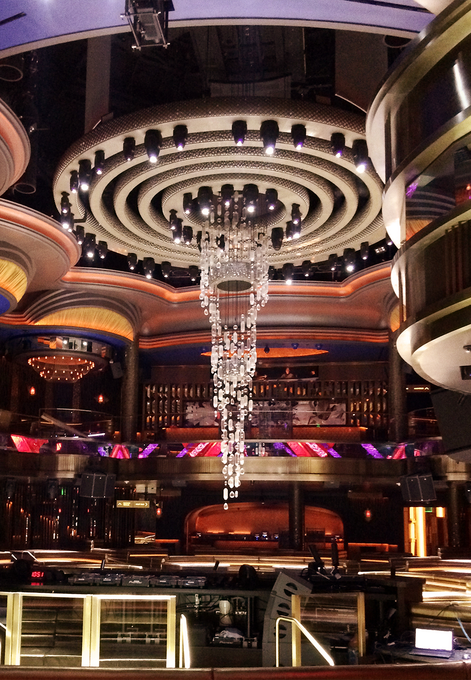 nightclub chandelier