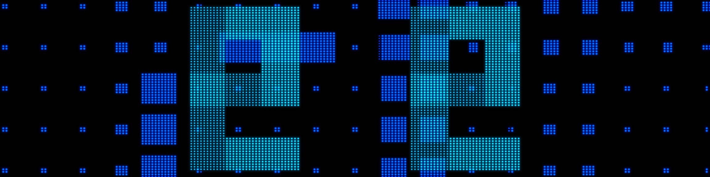 New Order tour blue squares