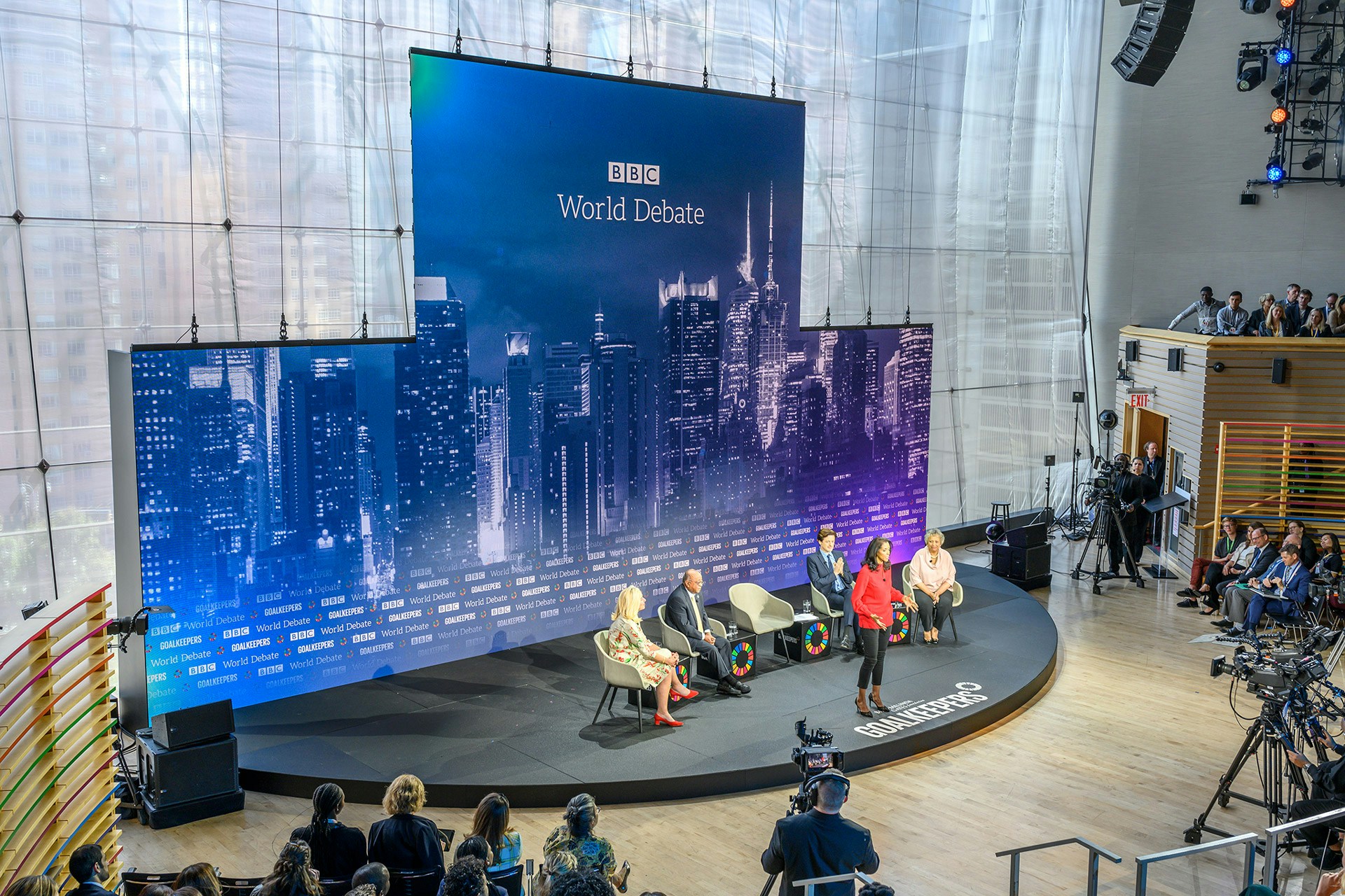 Goalkeepers 2019 BBC World Debate